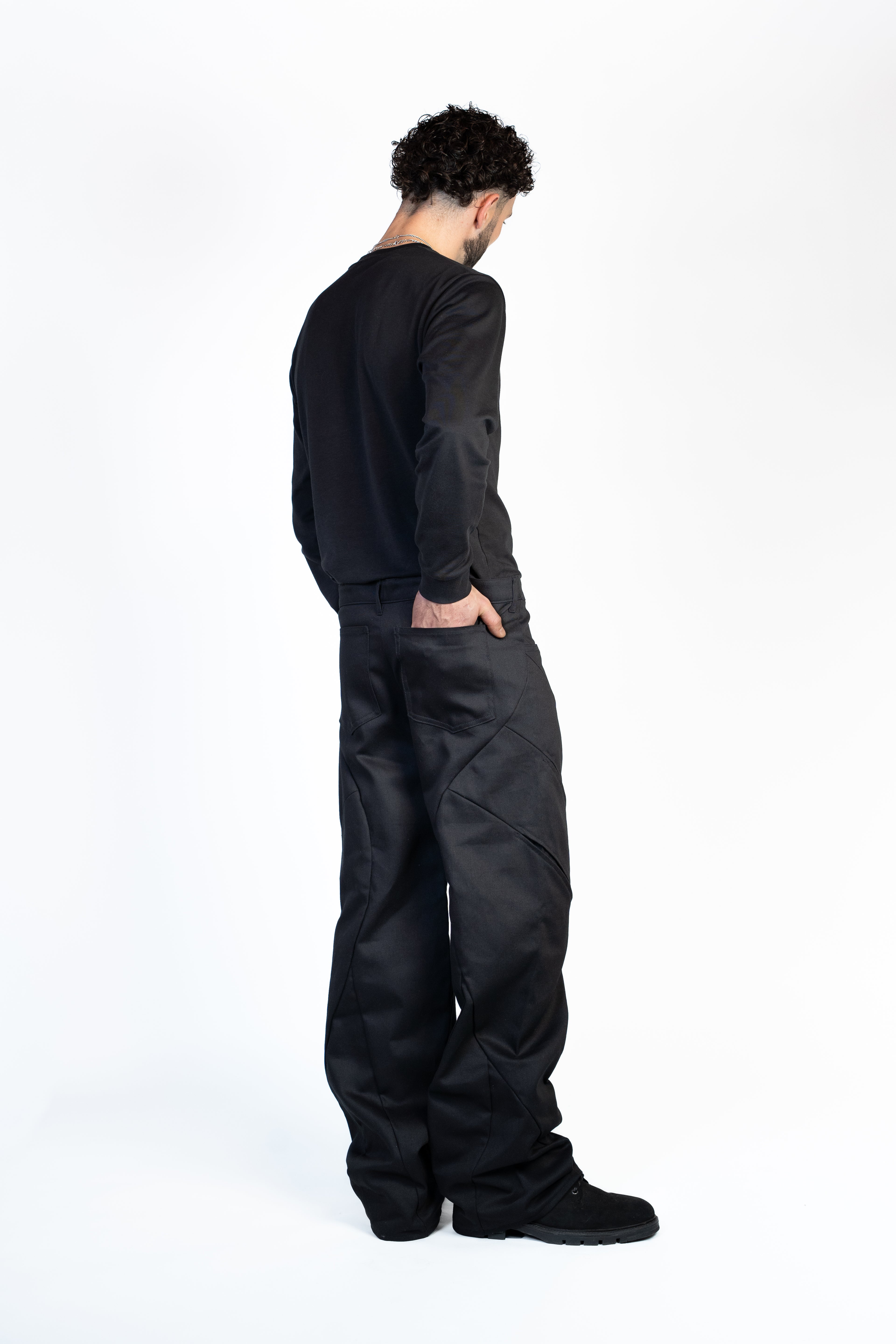 SLIT-POCKET PANTS